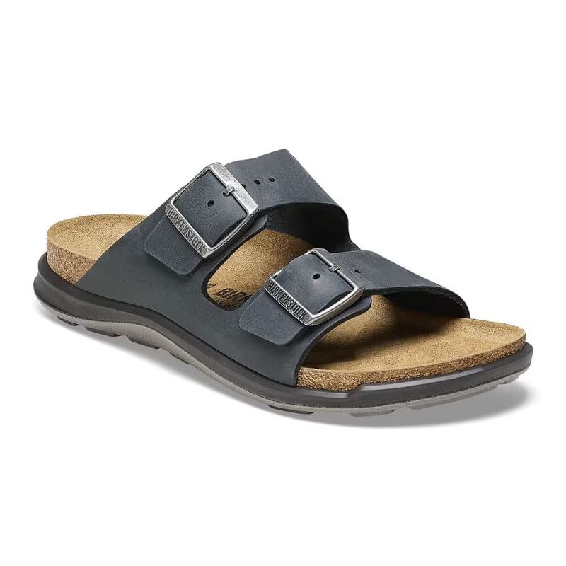 Birkenstock Arizona CT Crosstown Svart oljet skinn smal