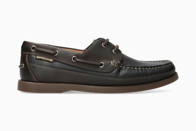 Hovedbilde Mephisto Boating grizzly nubuck skinn svart Herre