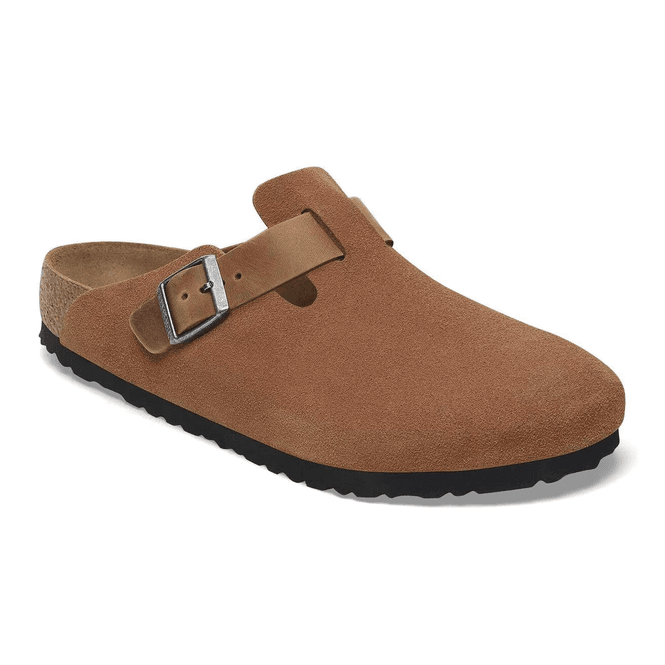 Hovedbilde Birkenstock Boston cognac mixed skinn normal