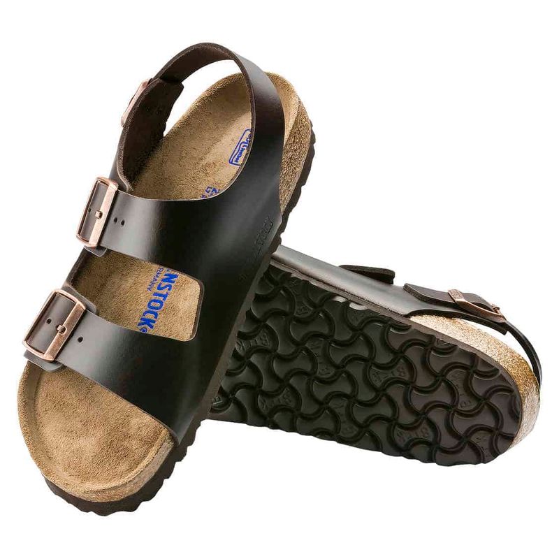 Birkenstock Milano SFB Amalfi Brun skinn normal