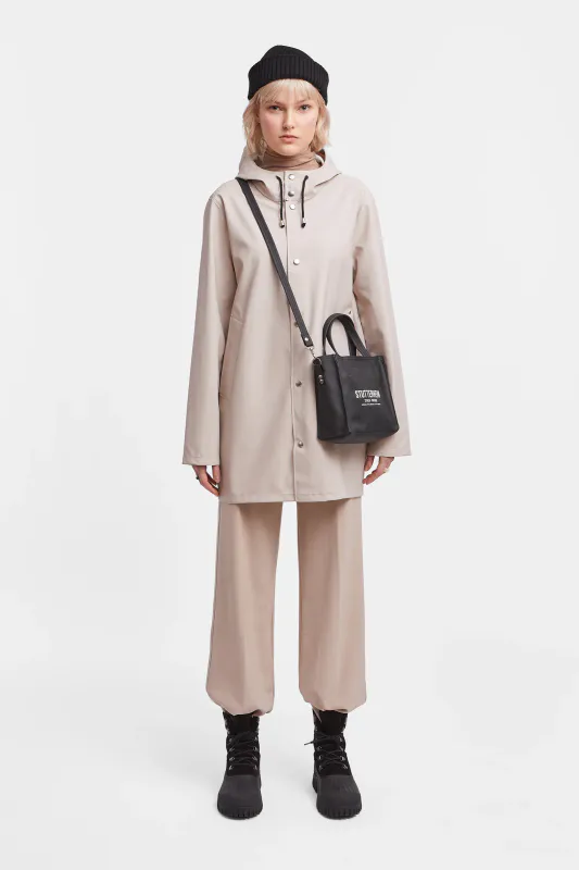 Stutterheim Stockholm lett regnjakke sand unisex